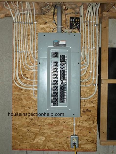 how to box in electrical panel basement|basement electrical system installation.